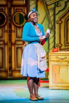 Actress Aisha Jawando performs as Cinderella in a production of the pantomime 'Cinderella' at the Hackney Empire theatre in London. (AFP/Hackney Empire/Robery Workman) Actress Aisha Jawando performs as Cinderella in a production of the pantomime 'Cinderella' at the Hackney Empire theatre in London. (AFP/Hackney Empire/Robery Workman)