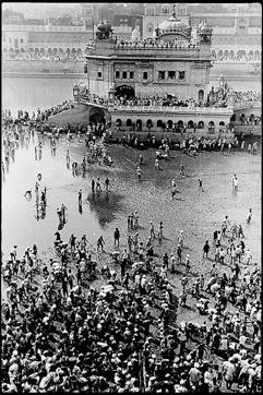 The library and toshakhana (treasury) of the Golden Temple were among the many structures that suffered severe damage in the military operation. The library and toshakhana (treasury) of the Golden Temple were among the many structures that suffered severe damage in the military operation.