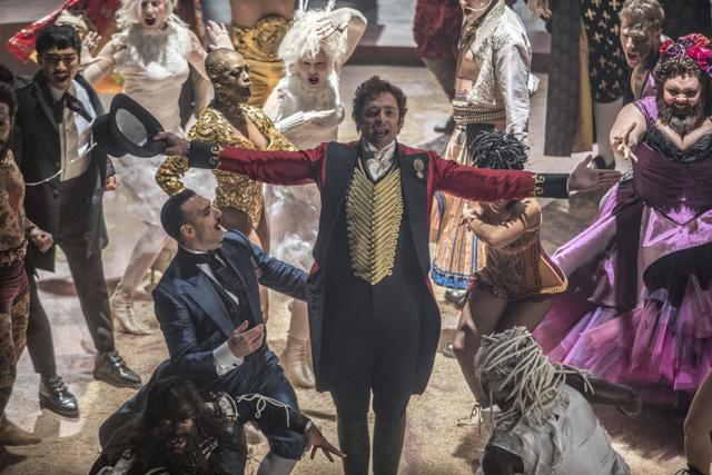 This image released by Twentieth Century Fox shows Hugh Jackman in a scene from The Greatest Showman. (AP) This image released by Twentieth Century Fox shows Hugh Jackman in a scene from The Greatest Showman. (AP)