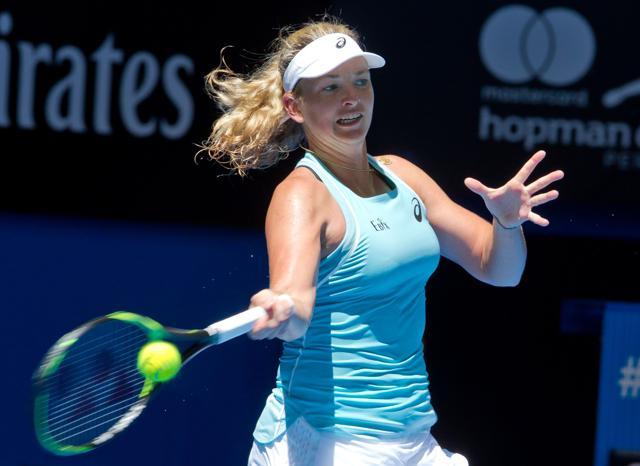 Coco Vandeweghe teamed up with Pat Cash in the Hopman Cup after a slew of injuries for the US team. (AFP)