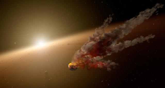 An artist’s illustration of the star KIC 8462852, seen in a NASA handout image obtained January 3, 2018. (AFP) An artist’s illustration of the star KIC 8462852, seen in a NASA handout image obtained January 3, 2018. (AFP)