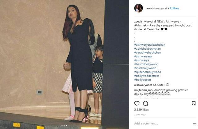 Aishwarya Rai just proved there's nothing quite like a little black dress |  Fashion Trends