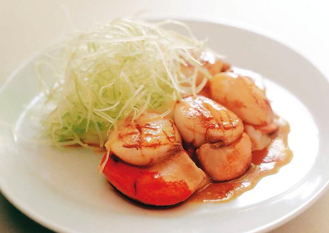 Scallops served at chef Giorgio Locatelli’s restaurant Locatelli in London Scallops served at chef Giorgio Locatelli’s restaurant Locatelli in London
