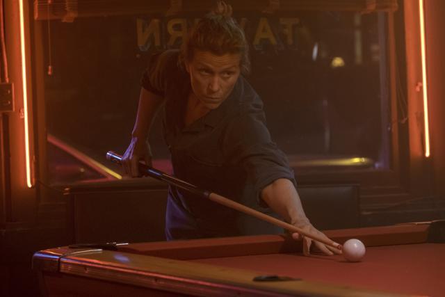 This image released by Fox Searchlight shows Frances McDormand in a scene from Three Billboards Outside Ebbing, Missouri. (AP) This image released by Fox Searchlight shows Frances McDormand in a scene from Three Billboards Outside Ebbing, Missouri. (AP)