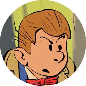 The bow-tie wearing Gil, constantly looking at money to be made from cases, is a hardboiled detective in a comic setting (Illustration: Animesh Debnath) The bow-tie wearing Gil, constantly looking at money to be made from cases, is a hardboiled detective in a comic setting (Illustration: Animesh Debnath)