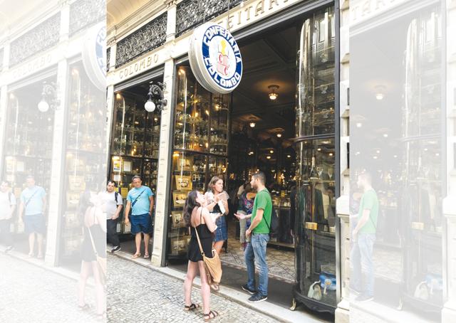 At the famous Confeitaria Colombo, chicken patties, pastries and potato cakes are all to die for At the famous Confeitaria Colombo, chicken patties, pastries and potato cakes are all to die for