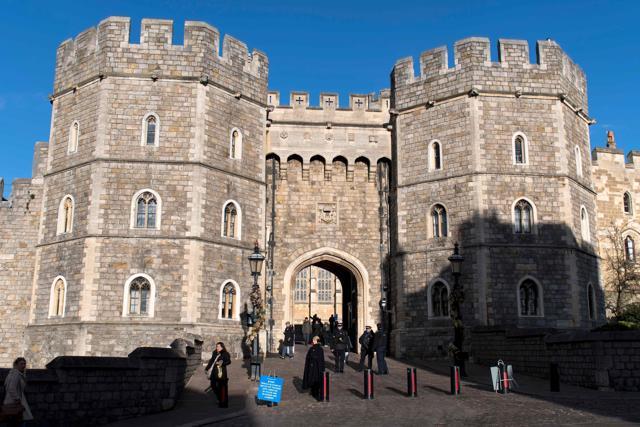 Windsor Castle in the afternoon sunshine, in Windsor, west of London. With less than five months to go until the May 19 wedding of Britain's Prince Harry and US actress Meghan Markle in the mediaeval castle's chapel, the local authority's bid to sweep the homeless off the streets has triggered indignation. (AFP File Photo) Windsor Castle in the afternoon sunshine, in Windsor, west of London. With less than five months to go until the May 19 wedding of Britain's Prince Harry and US actress Meghan Markle in the mediaeval castle's chapel, the local authority's bid to sweep the homeless off the streets has triggered indignation. (AFP File Photo)