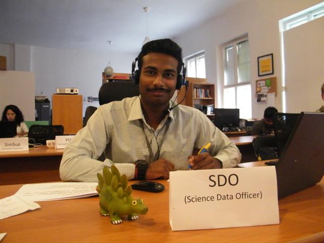 N Adhithiyan fulfilled the role of a science data officer at the PMAS-2017. N Adhithiyan fulfilled the role of a science data officer at the PMAS-2017.