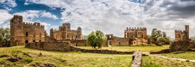 A panorama view at the Fasilides castle in Gondar. (Shutterstock) A panorama view at the Fasilides castle in Gondar. (Shutterstock)