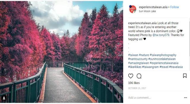 Nantou County is home to Taiwan’s highest peak (Yushan), mountainous ranges, lush forests and scenic lakes including the famous Sun Moon Lake. (experiencetaiwan.asia/Instagram) Nantou County is home to Taiwan’s highest peak (Yushan), mountainous ranges, lush forests and scenic lakes including the famous Sun Moon Lake. (experiencetaiwan.asia/Instagram)