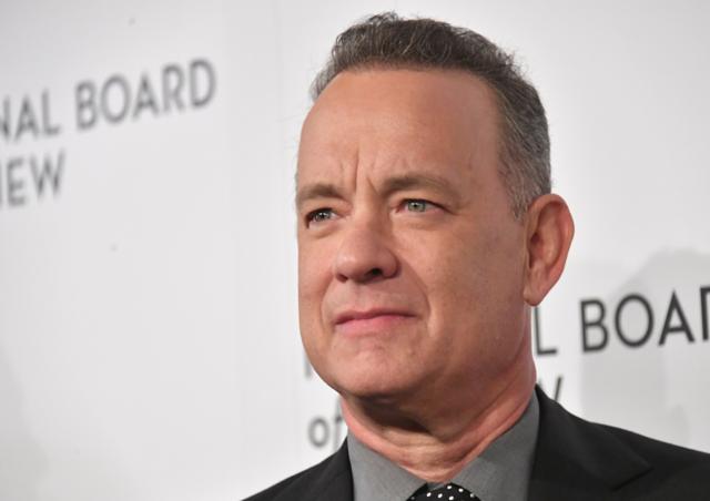 Actor Tom Hanks attends the 2018 The National Board Of Review Annual Awards Gala at Cipriani 42nd Street on January 9, 2018 in New York City. (AFP)