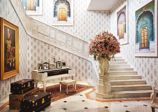 The Rajmahal Palace is old-world in architecture yet hip in the chemistry it exudes The Rajmahal Palace is old-world in architecture yet hip in the chemistry it exudes