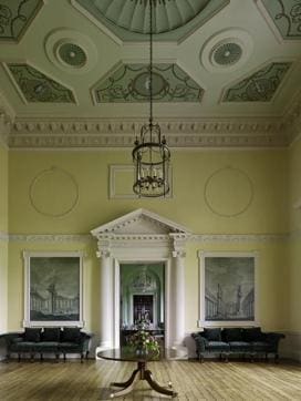 An entry hall inside a house in Dorset, England featured in Classical Principles for Modern Design. (Paul Highnam/The Monacelli Press via AP) An entry hall inside a house in Dorset, England featured in Classical Principles for Modern Design. (Paul Highnam/The Monacelli Press via AP)