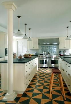 A kitchen in Nantucket, featured in Thomas Jayne’s new book. (Kerri McCaffety/The Monacelli Press via AP) A kitchen in Nantucket, featured in Thomas Jayne’s new book. (Kerri McCaffety/The Monacelli Press via AP)