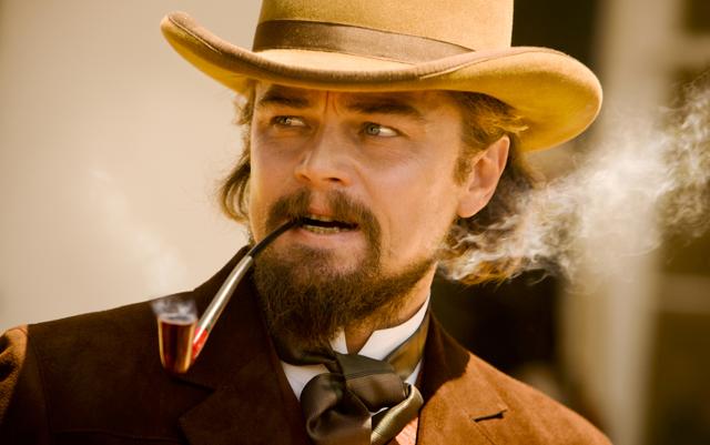 Leonardo DiCaprio in a still from Tarantino’s Django Unchained. Leonardo DiCaprio in a still from Tarantino’s Django Unchained.