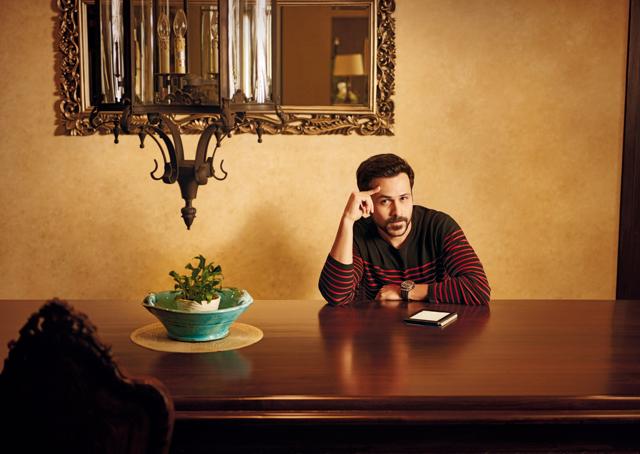 Emraan loves a good, stimulating conversation. Apparently, he is known as one of the few who can hold a conversation with his ultra-intelligent uncle, Mahesh Bhatt (The actor wears a knit by Hugo Boss from The Collective and a MECA-10 watch from Hublot ) (Prabhat Shetty) Emraan loves a good, stimulating conversation. Apparently, he is known as one of the few who can hold a conversation with his ultra-intelligent uncle, Mahesh Bhatt (The actor wears a knit by Hugo Boss from The Collective and a MECA-10 watch from Hublot ) (Prabhat Shetty)