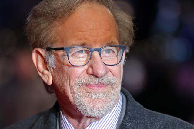 Steven Spielberg poses on the red carpet on arrival for the European Premiere of the film, The Post. (AFP) Steven Spielberg poses on the red carpet on arrival for the European Premiere of the film, The Post. (AFP)