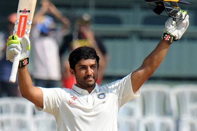 Karun Nair is the only other Indian apart from Virender Sehwag to have scored a triple century in Tests. (AFP) Karun Nair is the only other Indian apart from Virender Sehwag to have scored a triple century in Tests. (AFP)