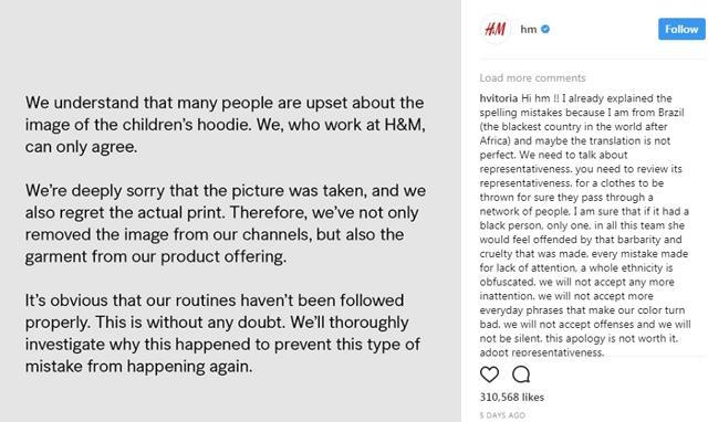 The company tried to quash the criticism by apologising and withdrawing the ad and the item from sale. (Instagram) The company tried to quash the criticism by apologising and withdrawing the ad and the item from sale. (Instagram)