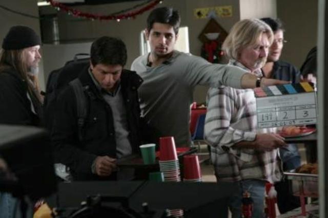 Sidharth seen here as an assistant director in Shah Rukh Khan’s film, My Name is Khan (2010).