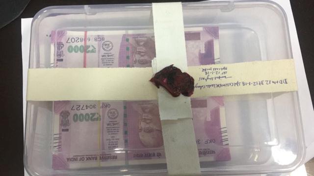 The police seized 150 notes of Rs 2,000 face value. (Sourced) The police seized 150 notes of Rs 2,000 face value. (Sourced)