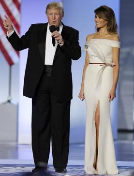 Since becoming first lady, Mrs. Trump has chosen Herve Pierre, a French-born immigrant, as her fashion adviser. (AP) Since becoming first lady, Mrs. Trump has chosen Herve Pierre, a French-born immigrant, as her fashion adviser. (AP)