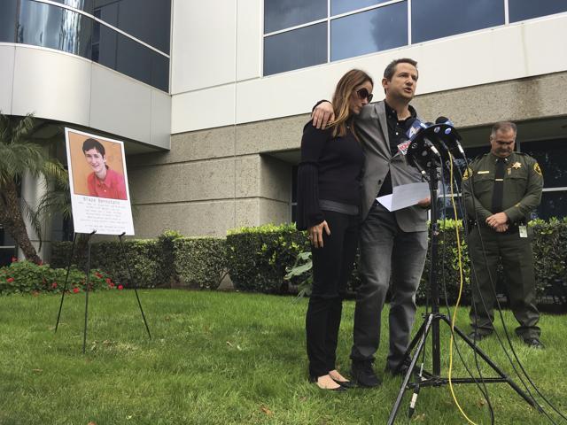 Gideon and Jeanne Bernstein, parents of Blaze Bernstein, during a news conference in Lake Forest. (AP File Photo) Gideon and Jeanne Bernstein, parents of Blaze Bernstein, during a news conference in Lake Forest. (AP File Photo)