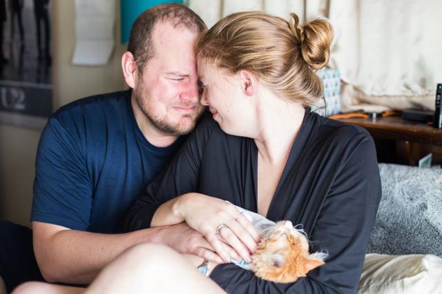 Aww! Look at the proud new parents (Elizabeth Woods-Darby ) Aww! Look at the proud new parents (Elizabeth Woods-Darby )
