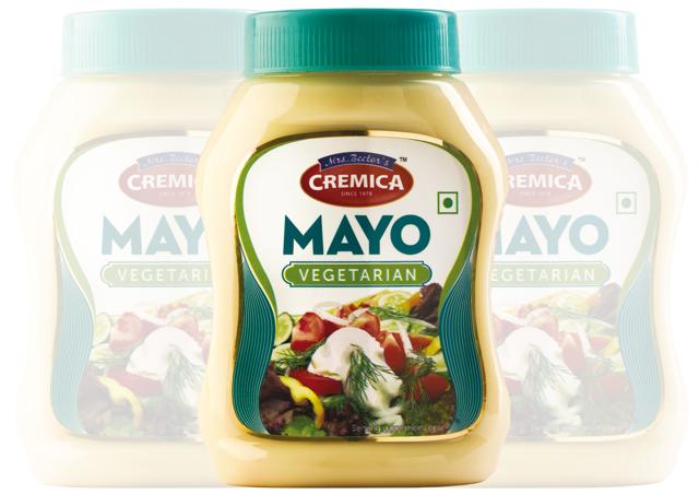 Cremica (above) and Veeba offer flavoured eggless mayonnaise that appeals to the Indian palate Cremica (above) and Veeba offer flavoured eggless mayonnaise that appeals to the Indian palate