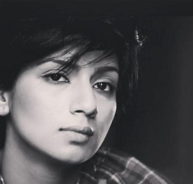 Sruthi Hariharan in a shot from the Kannada film Tesla.
