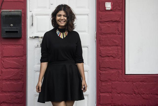 Bhavika Bhatia, a graphic designer from Mumbai, started Jukebox Mash in October. (Satish Bate / HT Photo)