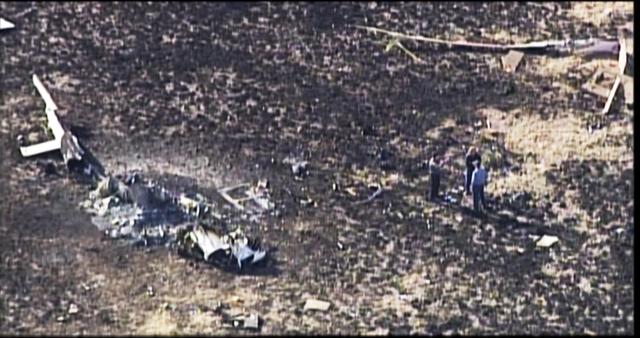This frame from video provided by KOAT-TV shows the wreckage of a helicopter that crashed in a mountainous rural area of northern New Mexico, killing five people, including Zimbabwe opposition leader Roy Bennett. (AP) This frame from video provided by KOAT-TV shows the wreckage of a helicopter that crashed in a mountainous rural area of northern New Mexico, killing five people, including Zimbabwe opposition leader Roy Bennett. (AP)