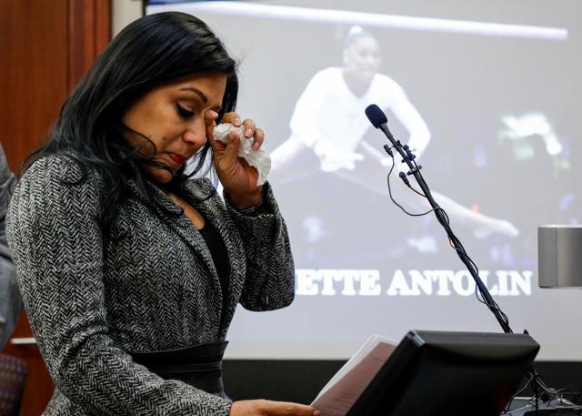 Many of the victims over the past four days have criticized USA Gymnastics, MSU and the US Olympic Committee for not stopping Nassar sooner. (REUTERS) Many of the victims over the past four days have criticized USA Gymnastics, MSU and the US Olympic Committee for not stopping Nassar sooner. (REUTERS)