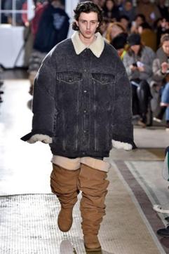 A model in uggs during the Y/Project Menswear Fall/Winter 2018-2019 show. (AFP) A model in uggs during the Y/Project Menswear Fall/Winter 2018-2019 show. (AFP)