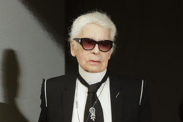 Karl Lagerfeld, who famously shed 41 kg to squeeze into Slimane’s skinny jeans, was the first to cheer the news of his move. (AP) Karl Lagerfeld, who famously shed 41 kg to squeeze into Slimane’s skinny jeans, was the first to cheer the news of his move. (AP)