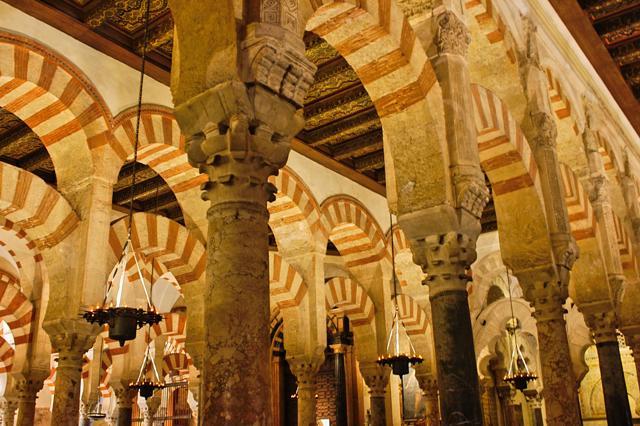 Arches were dotted across the vast space of the mosque-cathedral. (Picture courtesy: Abhimanyu/Am Klicks) Arches were dotted across the vast space of the mosque-cathedral. (Picture courtesy: Abhimanyu/Am Klicks)