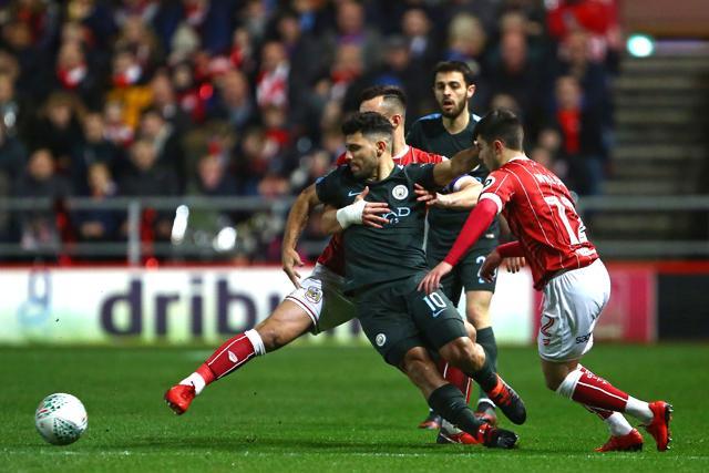 Manchester City had defeated Bristol 2-1 in the first leg and entered the final with a 3-2 win in the second leg. (AFP) Manchester City had defeated Bristol 2-1 in the first leg and entered the final with a 3-2 win in the second leg. (AFP)