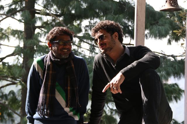Actor Zain Khan Durrani (right) with filmmaker Onir.