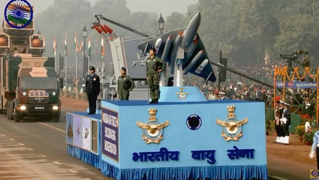 A tableau by Indian Air Force. (DD screengrab)