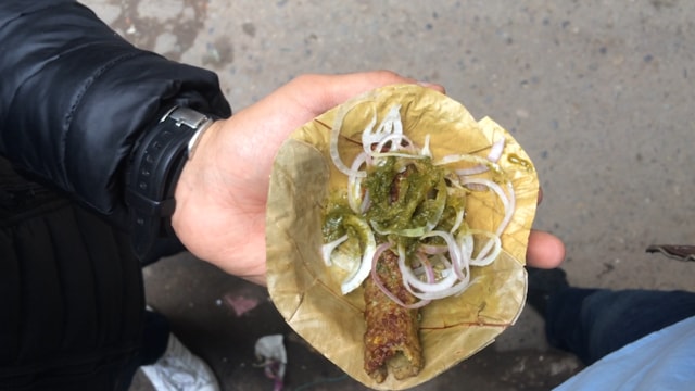 Their buffalo meat seekh kababs is spiced and grilled well. (HT photo ) Their buffalo meat seekh kababs is spiced and grilled well. (HT photo )