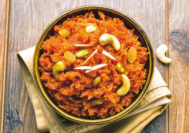 The yummy gajar ka halwa is packed with healthy ingredients (Shutterstock) The yummy gajar ka halwa is packed with healthy ingredients (Shutterstock)
