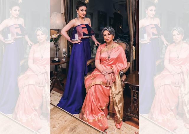 Soha wears an outfit by Vedika M and earrings by Priya Chandra (available at Minerali Store) (Naina Redhu) Soha wears an outfit by Vedika M and earrings by Priya Chandra (available at Minerali Store) (Naina Redhu)