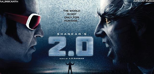 2.0 stars Akshay Kumar as the antagonist. Rajinikanth reprises his role as a robot from Enthiran (2010). 2.0 stars Akshay Kumar as the antagonist. Rajinikanth reprises his role as a robot from Enthiran (2010).