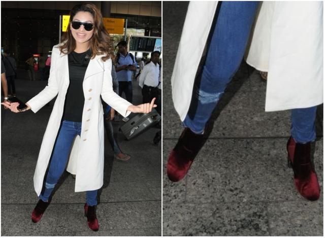 Booties are a winter wardrobe must-have. (Viral Bhayani) Booties are a winter wardrobe must-have. (Viral Bhayani)