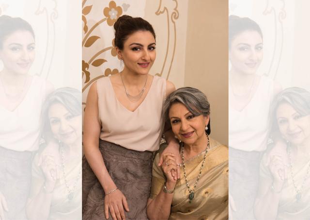 Soha wears a top by Kyna, skirt by Sameer Madan, jewellery from Evara and shoes by Christian Louboutin (Naina Redhu) Soha wears a top by Kyna, skirt by Sameer Madan, jewellery from Evara and shoes by Christian Louboutin (Naina Redhu)