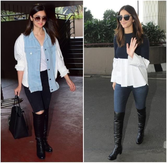 Over the knee boots are perfect for chilly days. (Yogen Shah) Over the knee boots are perfect for chilly days. (Yogen Shah)