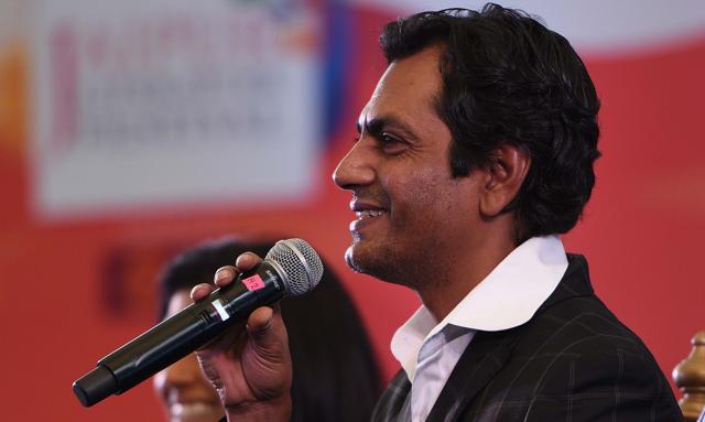 Nawazuddin Siddiqui was in conversation with Nandita Das and Vinod Dua during a session titled Manto: The Man and the Legend at the JLF on Friday. (Raj K Raj/HT PHOTO) Nawazuddin Siddiqui was in conversation with Nandita Das and Vinod Dua during a session titled Manto: The Man and the Legend at the JLF on Friday. (Raj K Raj/HT PHOTO)