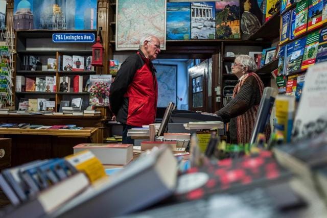 Weyhe still staffs the store six days a week. (AFP)