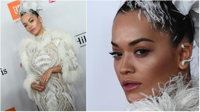 Rita Ora at the event. Rita Ora at the event.