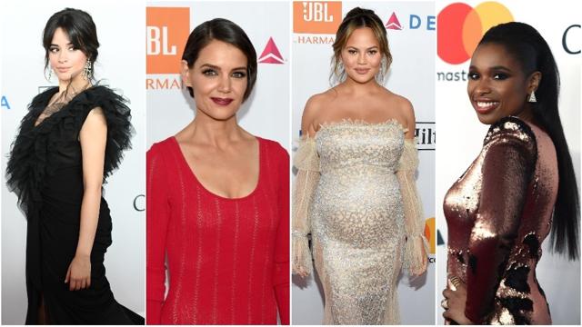 Camilla Cabello, Katie Holmes, Chrissy Teigen and Jennifer Hudson at the gala. Camilla Cabello, Katie Holmes, Chrissy Teigen and Jennifer Hudson at the gala.